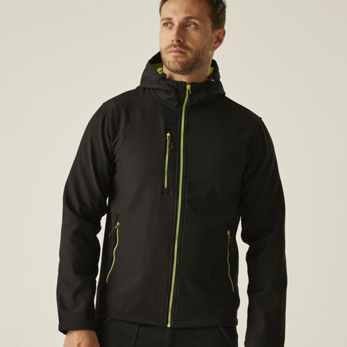 Regatta Navigate Two Layer Hooded Soft Shell Jacket Thumbnail