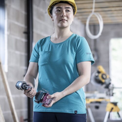 Regatta Ladies Ada Cotton Stretch T-Shirt Thumbnail