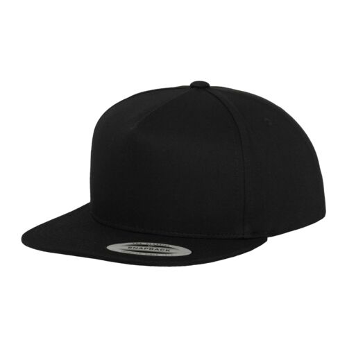 Classic 5 Panel Cotton Twill Snapback Thumbnail