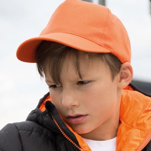 Result Kids Boston 5 Panel Printers Cap Thumbnail
