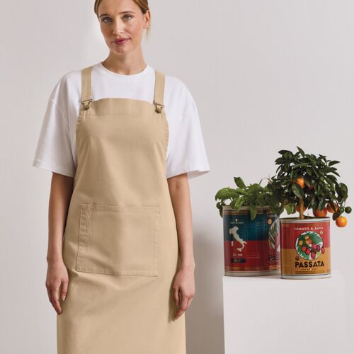 Cross back 'barista' bib apron Thumbnail
